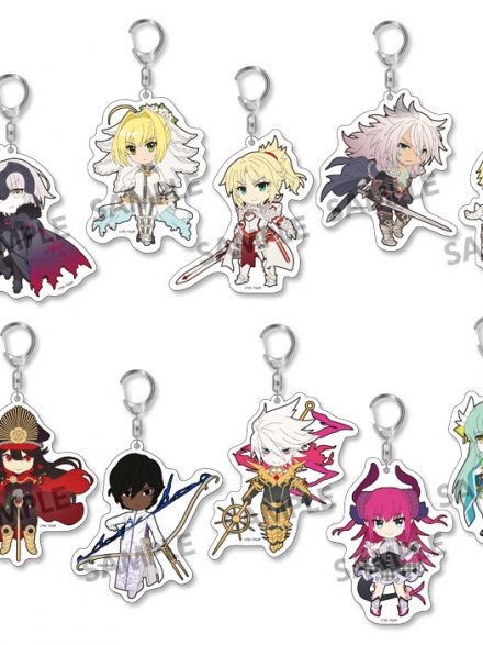 Fate/Grand Order Pikuriru! Fate/Grand Order Trading Acrylic Keychain Vol.3 CDU Of 10