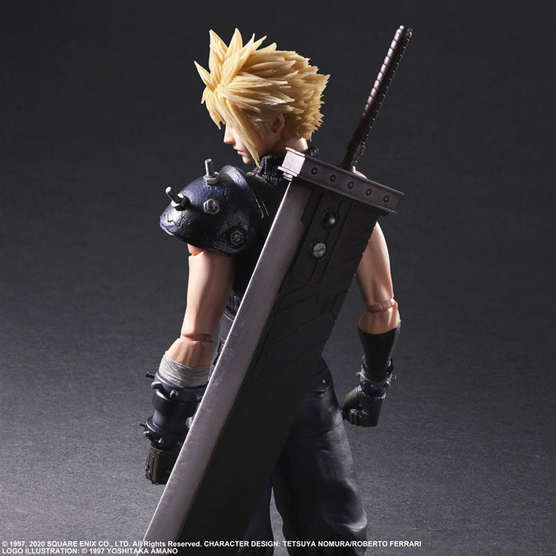 Play Arts Kai Final Fantasy VII Remake Cloud Strife Version 2 - Image 2