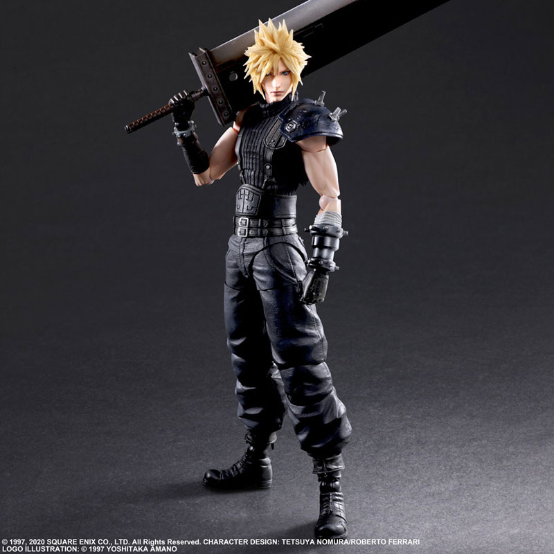 Play Arts Kai Final Fantasy VII Remake Cloud Strife Version 2 - Image 3
