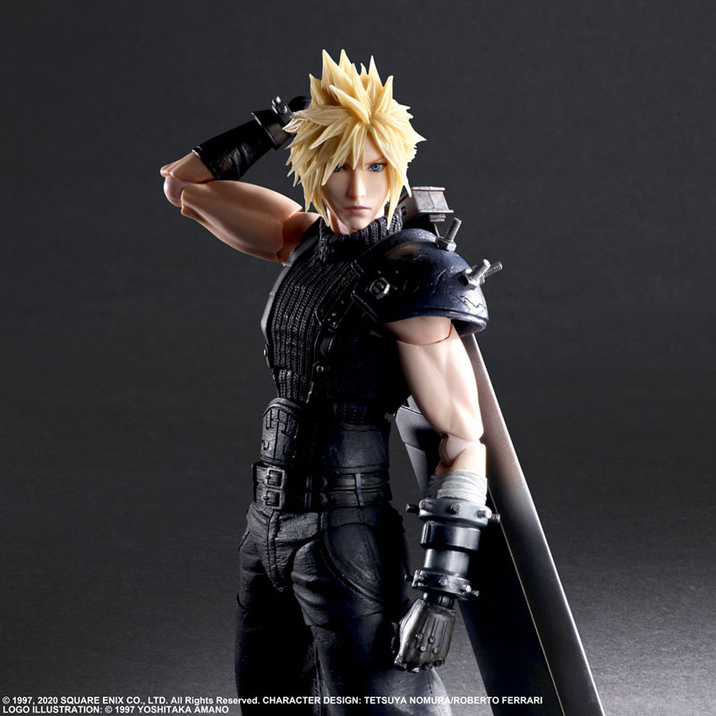 Play Arts Kai Final Fantasy VII Remake Cloud Strife Version 2 - Image 4