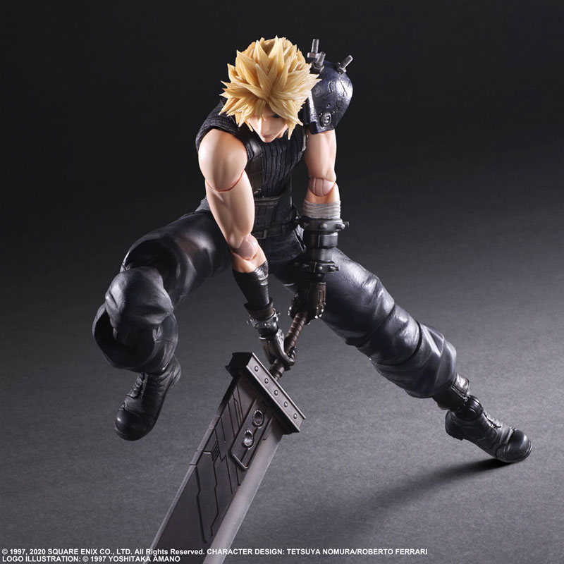 Play Arts Kai Final Fantasy VII Remake Cloud Strife Version 2 - Image 5